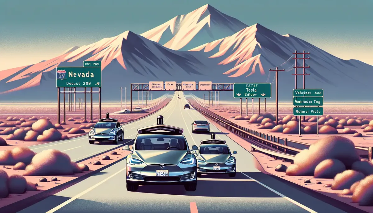 Prospettive di Tesla per il lancio di robotaxi in Nevada in fase di sviluppo