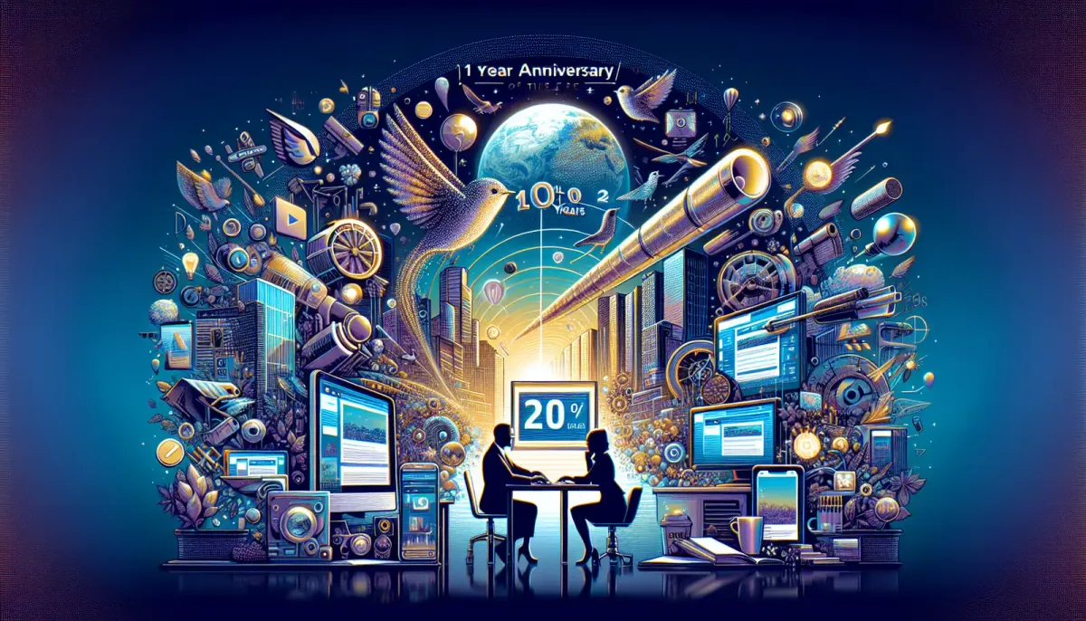 Celebrando 20 anni dal primo tweet, un viaggio tra storia e innovazione social