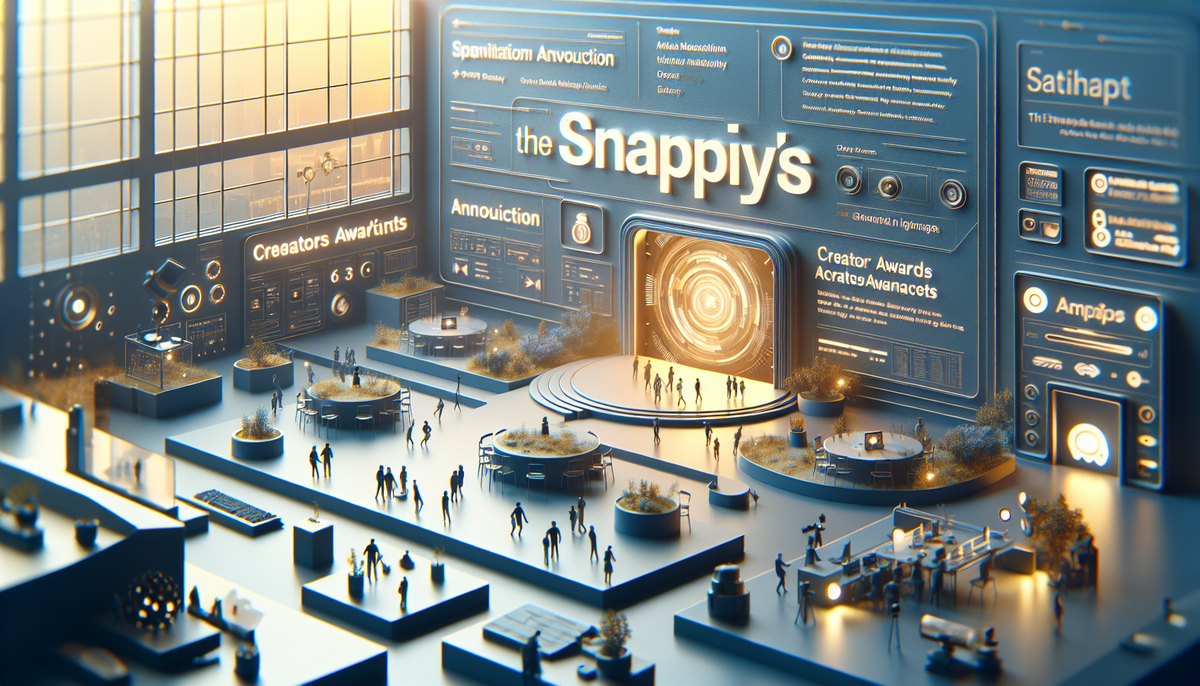 Snapchat lancia 'The Snappys', il primo premio per i creatori