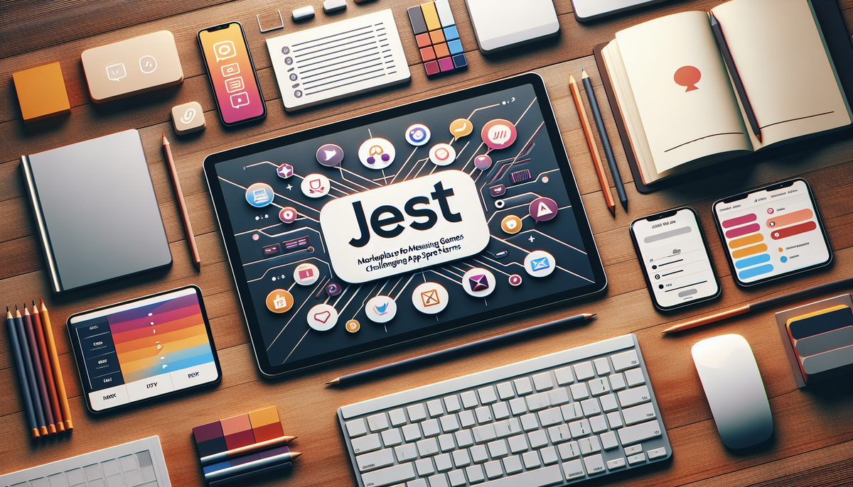 Jest sfida gli app store con un marketplace per giochi di messaggistica