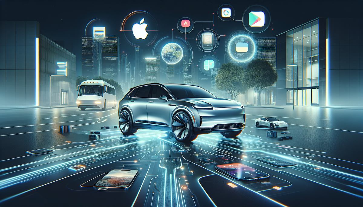 Lucid Motors Introduce Apple CarPlay and Android Auto in Gravity SUV