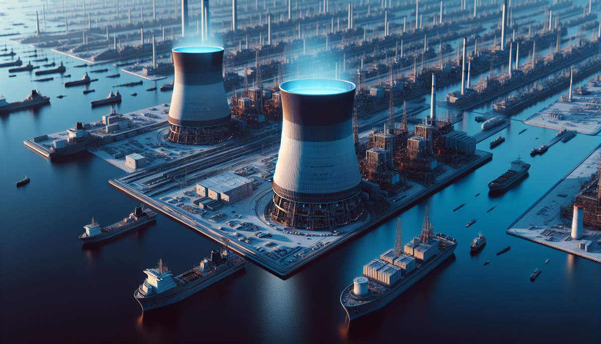 Blue Energy raccoglie 380 milioni di dollari per reattori nucleari modulari in cantieri navali