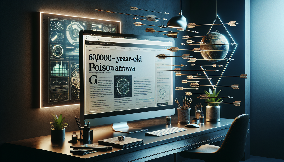 Scoperta di Frecce Avvelenate di 60.000 Anni Rivela Tecniche di Caccia Preistoriche Avanzate