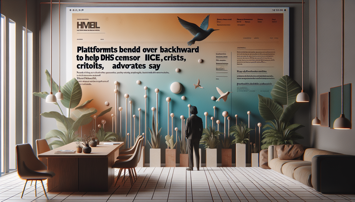 Censura dei Contenuti su ICE: Implicazioni Legali e per la Libertà di Espressione