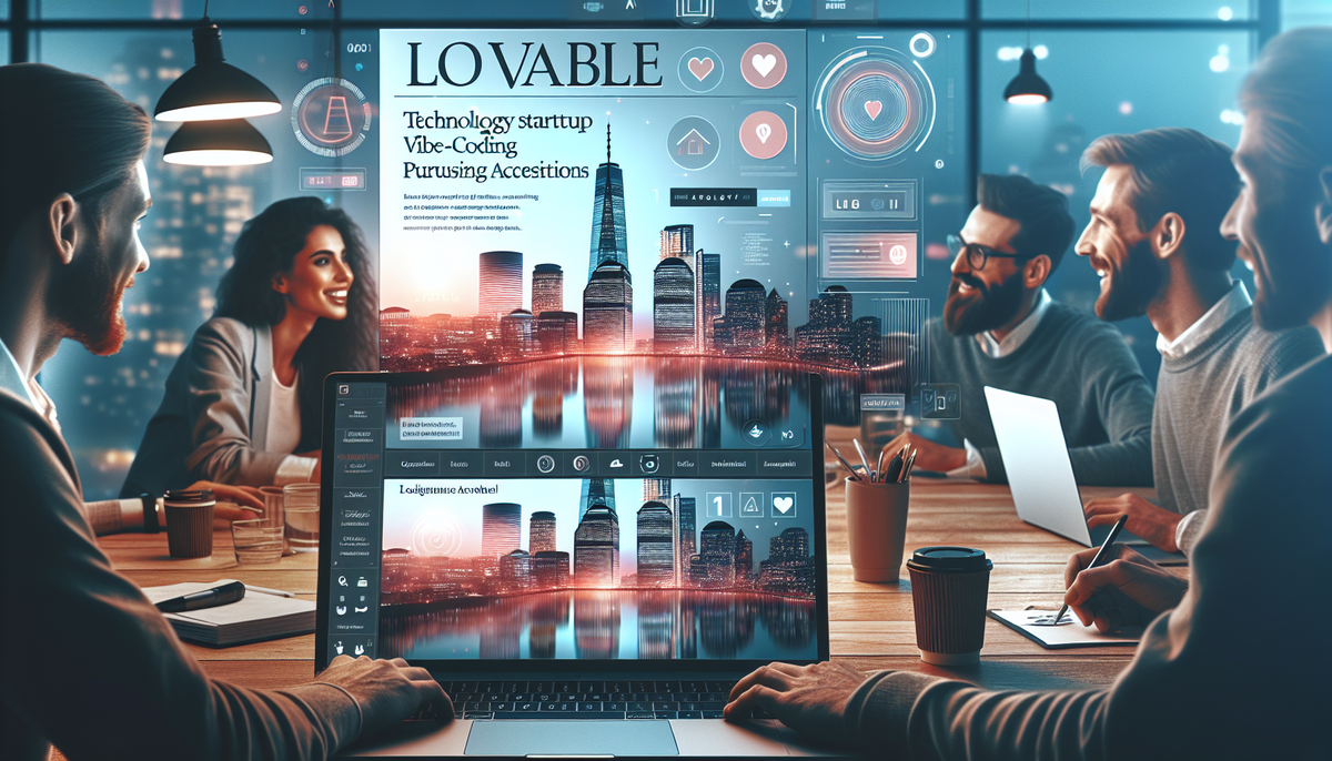 Lovable cerca acquisizioni per espandere la sua piattaforma di sviluppo app