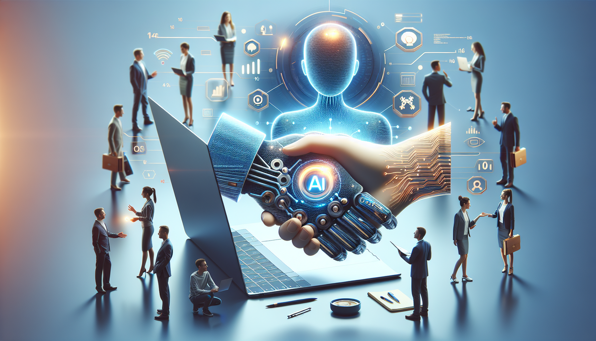 Illustrazione AI per Sam Altman su The New Yorker: Implicazioni Etiche