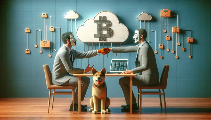 Immagine rappresentativa dei dati sensibili in una rete digitale con sicurezza vulnerabile