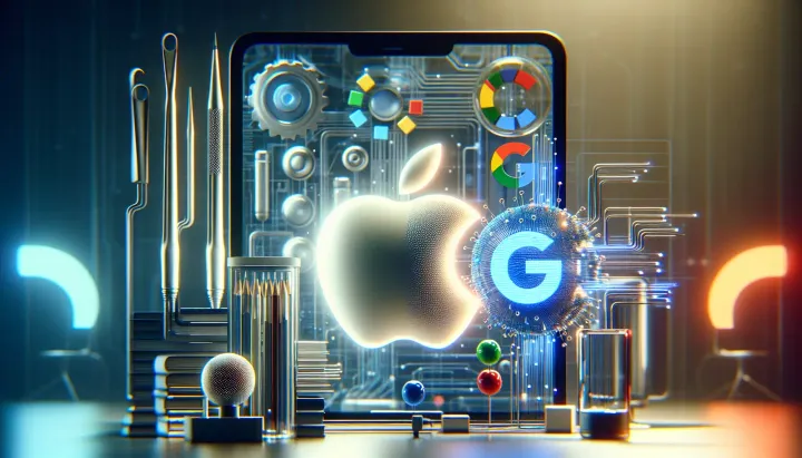 Logo di TechCrunch con focus su notizie tecnologia Apple e AI