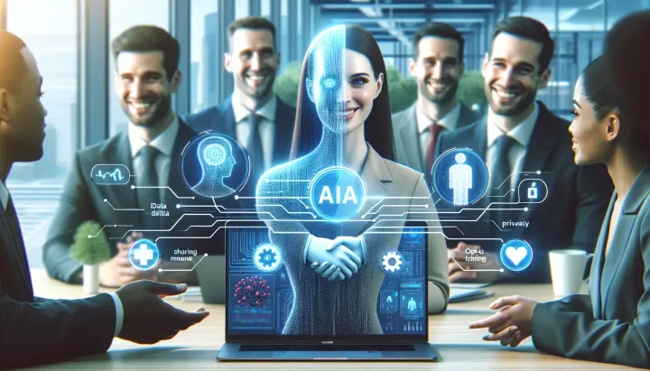 Descrizione dell'immagine che mostra le nuove politiche sulla privacy di Anthropic e l'interfaccia utente durante la gestione del consenso