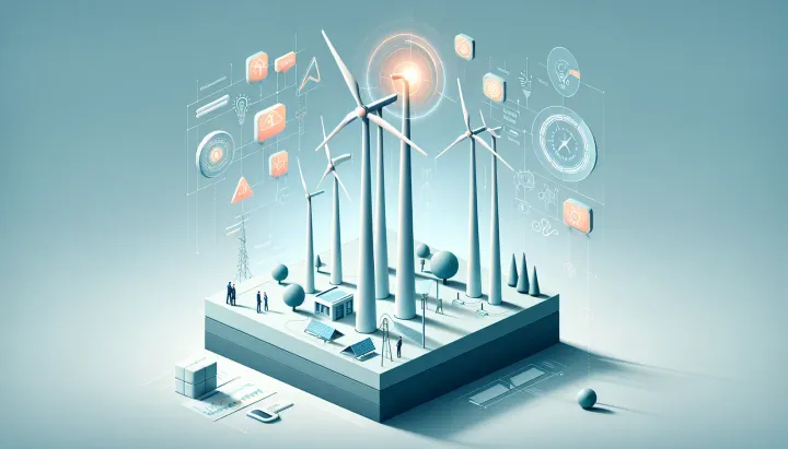 Grafico delle teorie del complotto sulle turbine eoliche e la loro diffusione globale