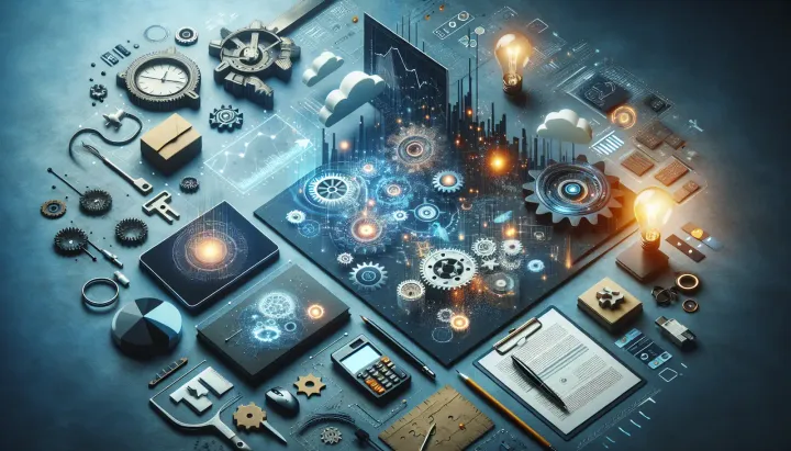 Rappresentazione di giovani professionisti con competenze imprenditoriali e tecniche nel settore venture capital