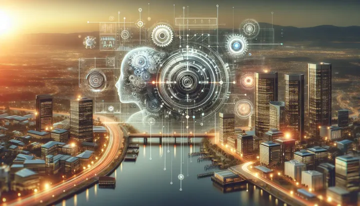 Immagine che rappresenta un accordo legale tra aziende di intelligenza artificiale e autori di opere digitali