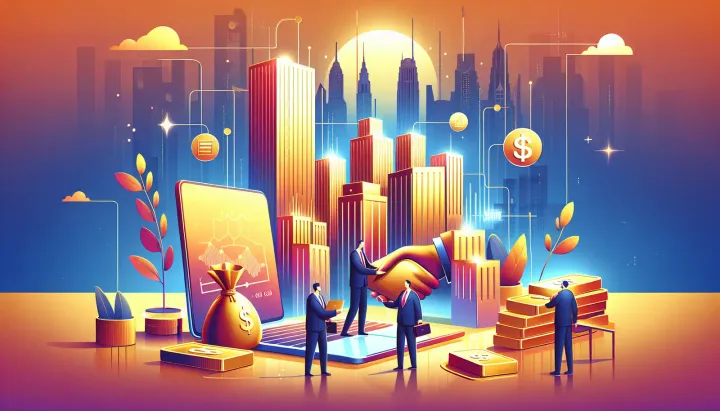 Screenshot dell'app Jar con interfaccia di risparmio in oro digitale