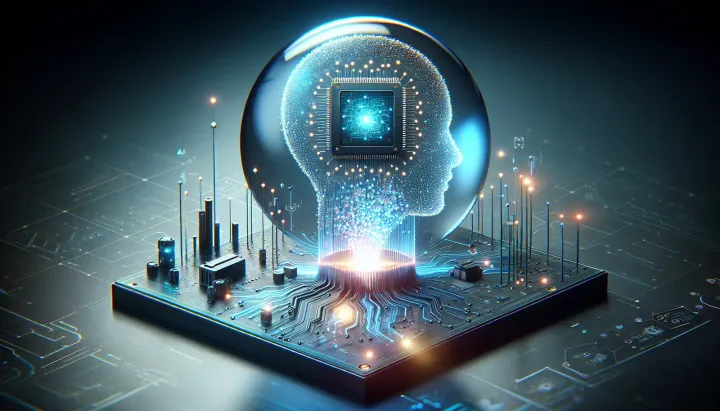 Immagine di un chip AI di Groq, sfidante di Nvidia nel mercato dei semiconduttori per l'IA.