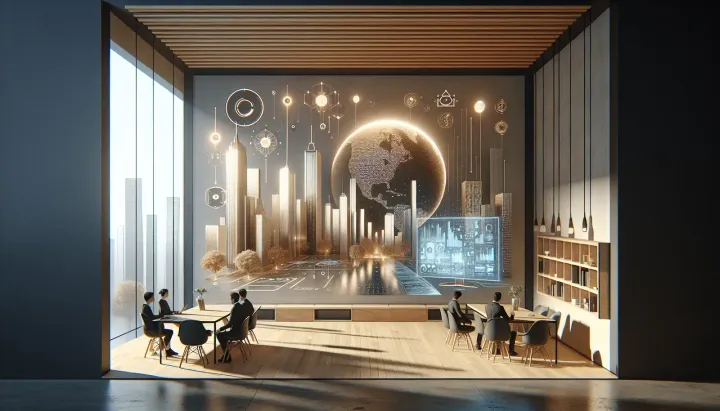 Rappresentazione digitale di uno spazio reale trasformato in ambiente VR attraverso Hyperscape