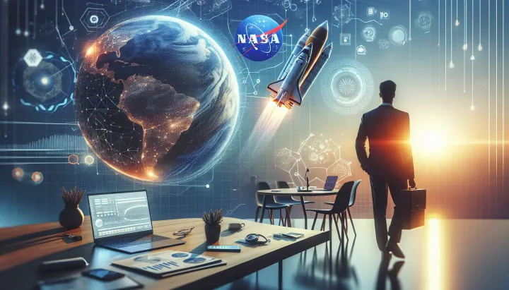 Immagine rappresentativa del Congresso degli Stati Uniti e la NASA in un contesto di discussione sul budget annuale dell'agenzia spaziale