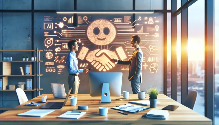 Logo di Mistral AI, startup europea di intelligenza artificiale innovativa