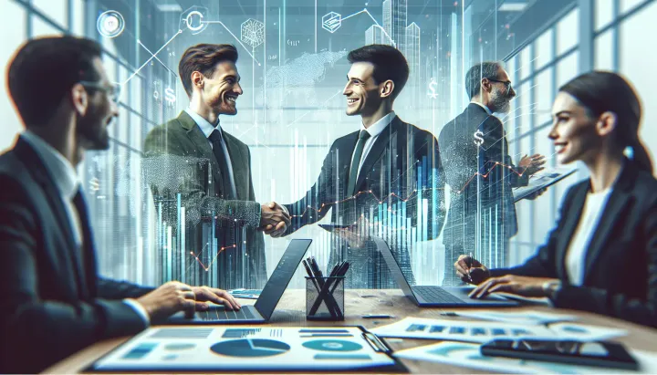 Diagramma di un data center cloud per IA in crescita