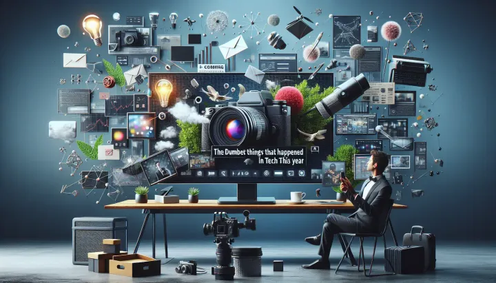 Racconto delle imprese più insensate dell'anno nella tecnologia, tra scivoloni di CEO e gadget discutibili