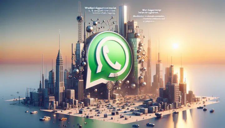 Immagine rappresentativa delle implicazioni regolamentari su WhatsApp in India