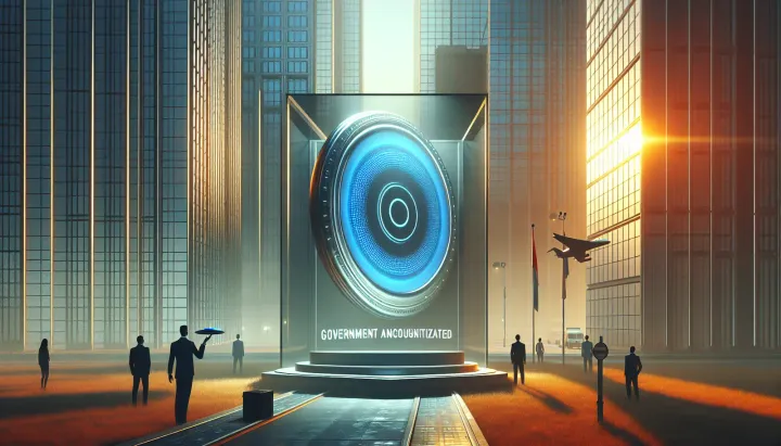 Rappresentazione artistica di satelliti disk-shaped in orbita bassa