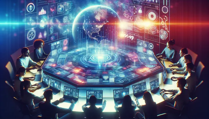 Immagine di una TV con interfaccia Gemini AI durante il CES 2026