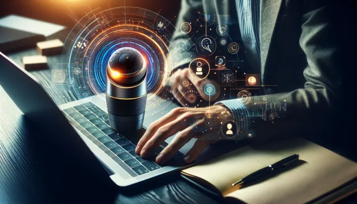 Diagramma illustrativo delle pratiche di raccolta dati da assistenti vocali e le implicazioni sulla privacy