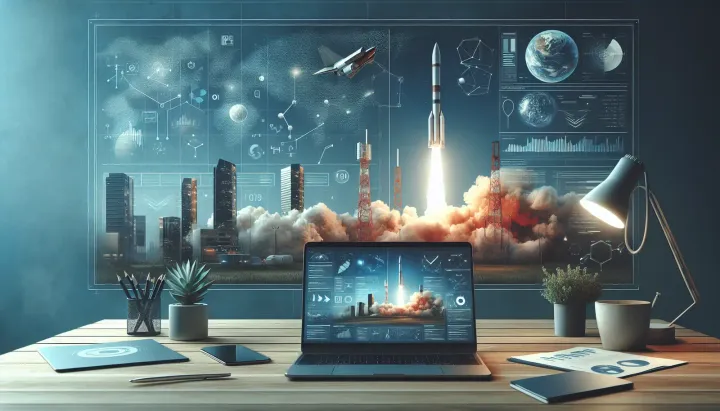 Immagine illustrativa delle emissioni di metalli durante il rientro di un razzo nell'atmosfera superiore