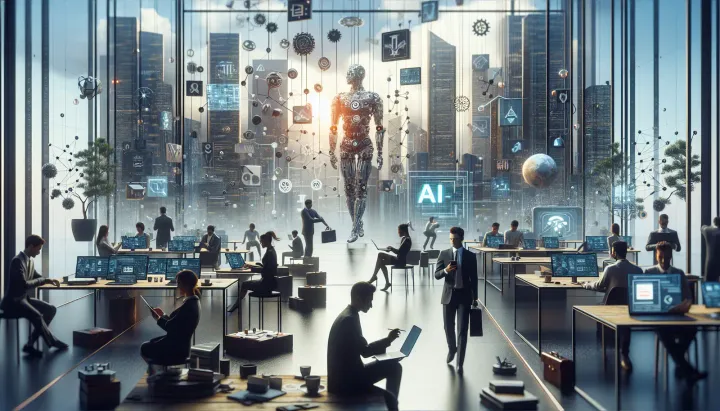 Piantina di data center AI in costruzione a Jamnagar, India, con rete di edge computing e impianti di energia rinnovabile