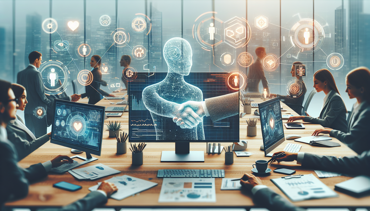 Rappresentazione grafica di una fase di transizione nel settore IA video