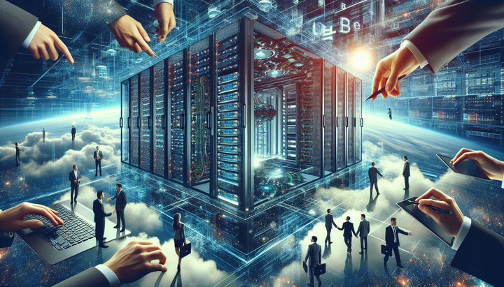 Immagine illustrativa di un satellite per data center spaziali e tecnologia GPU in orbita