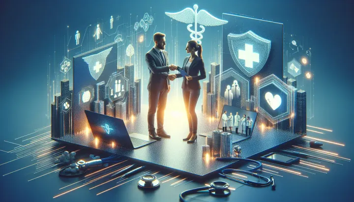 Grafico della crescita di Alan nel settore health tech con investimenti e espansione internazionale