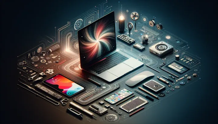 Immagine del MacBook Neo smontato che evidenzia la facilità di accesso ai componenti interni