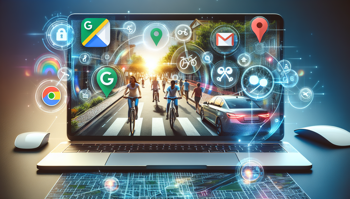 Integrazione di Gemini in Google Maps per navigazione a piedi e in bicicletta