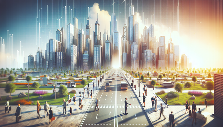 Screenshot di Cities: Skylines 2 con nuove caratteristiche visive