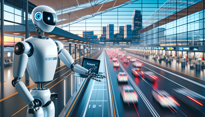 Waymo robotaxi presso l'Aeroporto di San Francisco