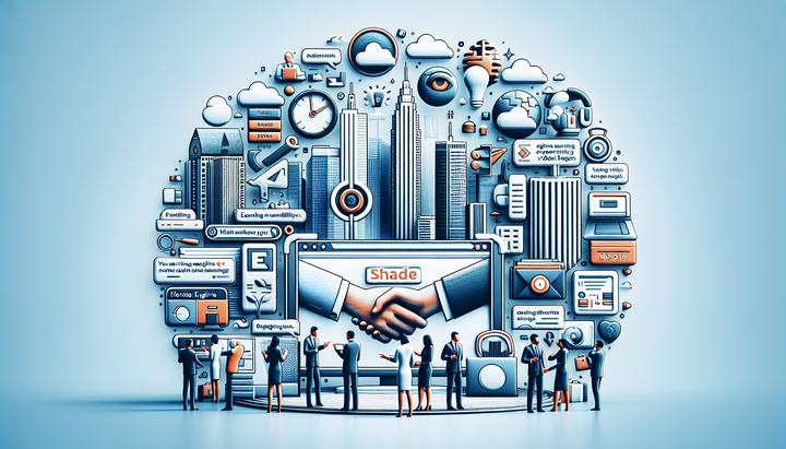 Logo di Shade, piattaforma di archiviazione video con ricerca in linguaggio naturale