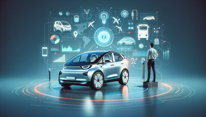 Logo Tesla su sfondo tecnologico