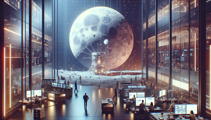 Illustrazione artistica del sistema di comunicazioni laser O2O di Artemis II