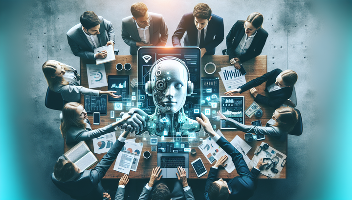 Spotify logo con elementi di intelligenza artificiale