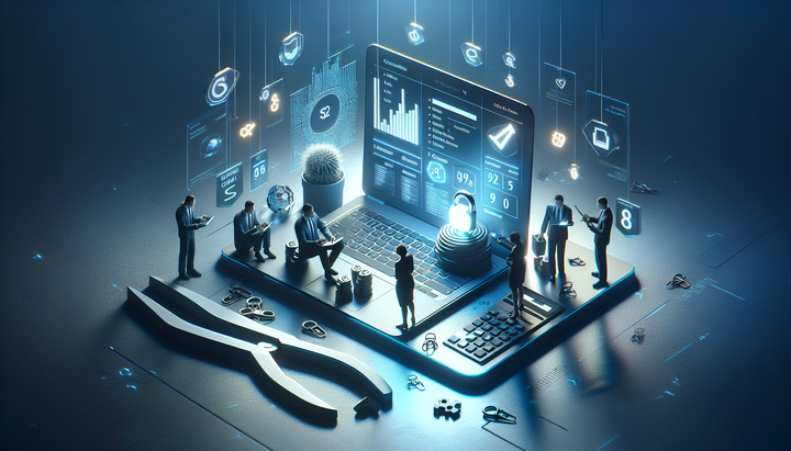 Grafico concettuale su taglio del budget cyber e rischio per le infrastrutture critiche