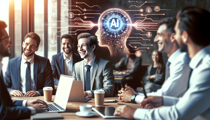 Illustrazione generata da IA di Sam Altman su The New Yorker