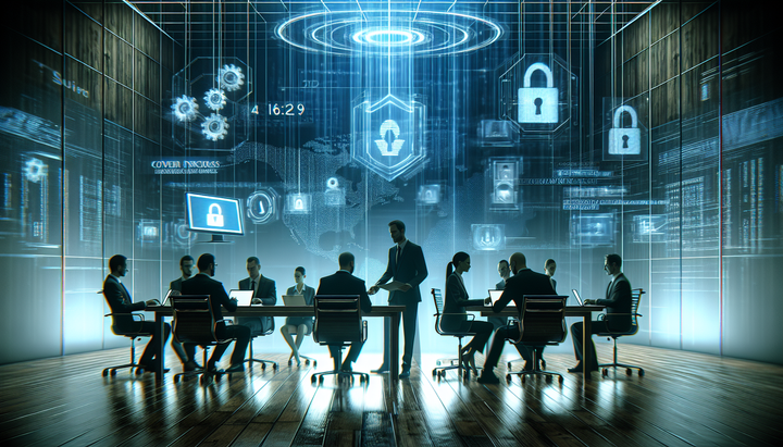 Logo di Figure Technology Solutions con simbolo di sicurezza informatica