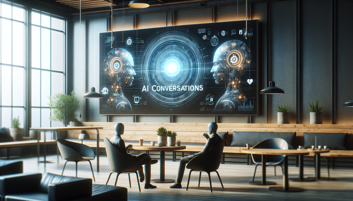 Logo di Google con elementi di intelligenza artificiale