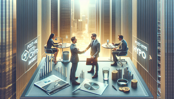 Immagine rappresentativa del mercato delle criptovalute post-hype