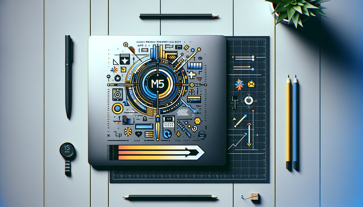 Immagine di un MacBook Pro con chip M5