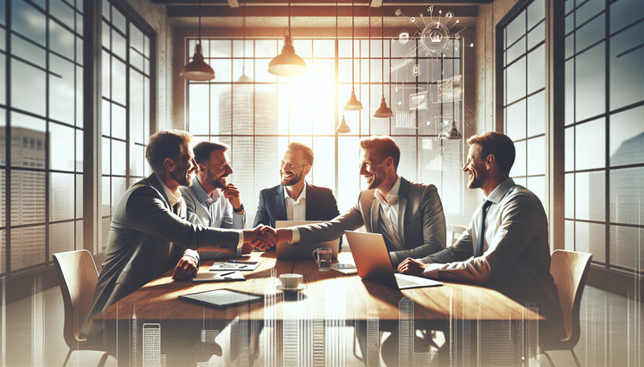 Immagine promozionale del programma satirico sui "tech bros"