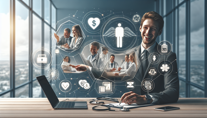 Logo di PraxisPro con sfondo tecnologico