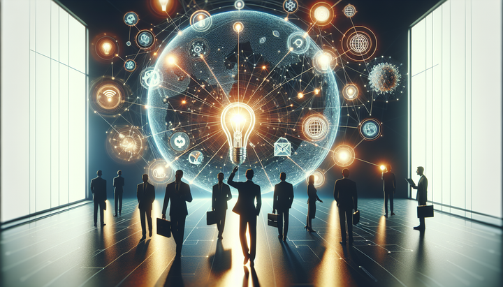 Logo di Replit con grafico in crescita