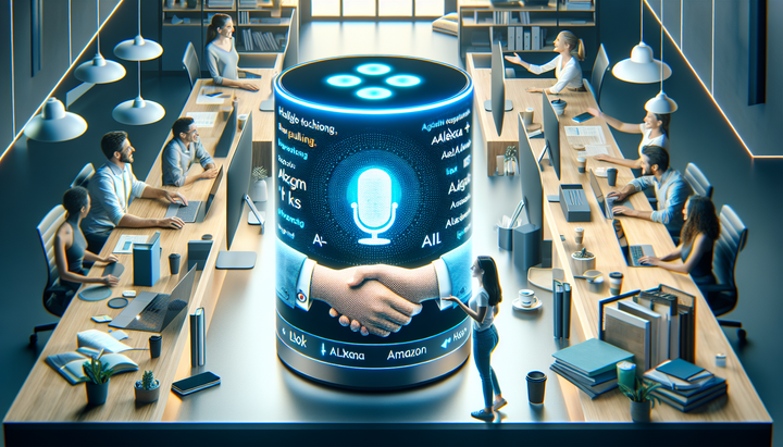 Logo di Alexa+ di Amazon